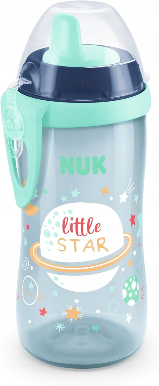 NUK Kiddy Cup biberon fosforescente 300 ml 12 m+ SPAZIO