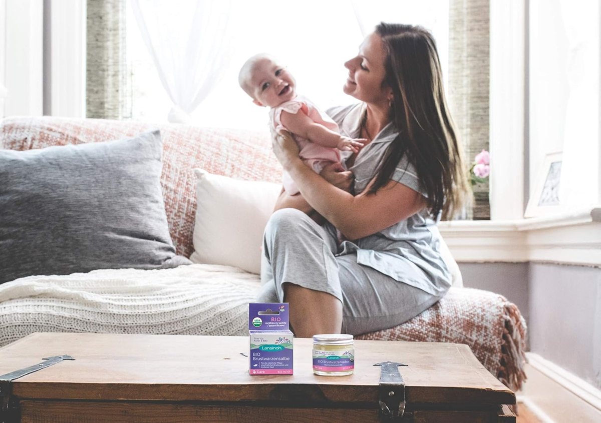 LANSINOH BIO crema per capezzoli per mamme 60ml