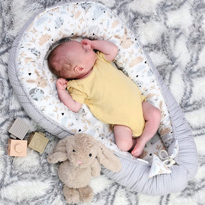 TOTSY BABY kokon niemowlęcy gniazdo 90 x 50 – zdjęcie produktu 5