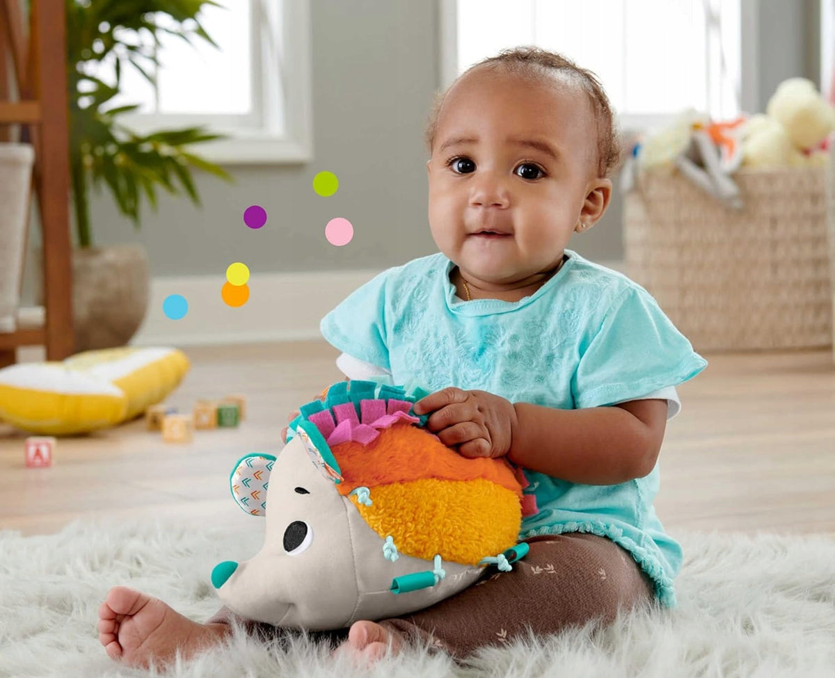 FISHER-PRICE HBP42 zachte sensorische egel knuffel