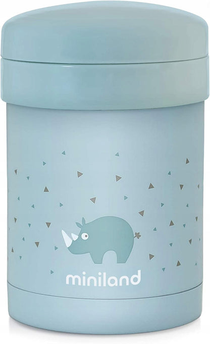 MINILAND Thermetic termo para comida 700 ml + 2 recipientes y funda con asa