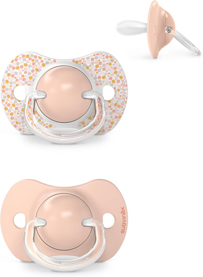 SUAVINEX succhietto calmante SX PRO x2 silicone 6-18 mesi