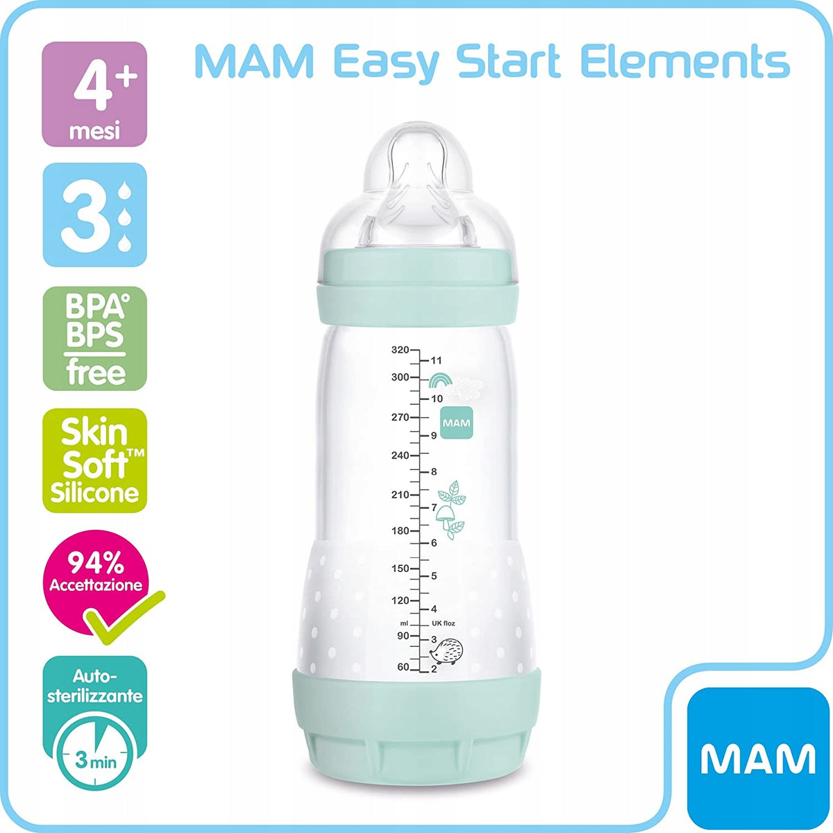 MAM Easy Start anti-koliekfles 320ML
