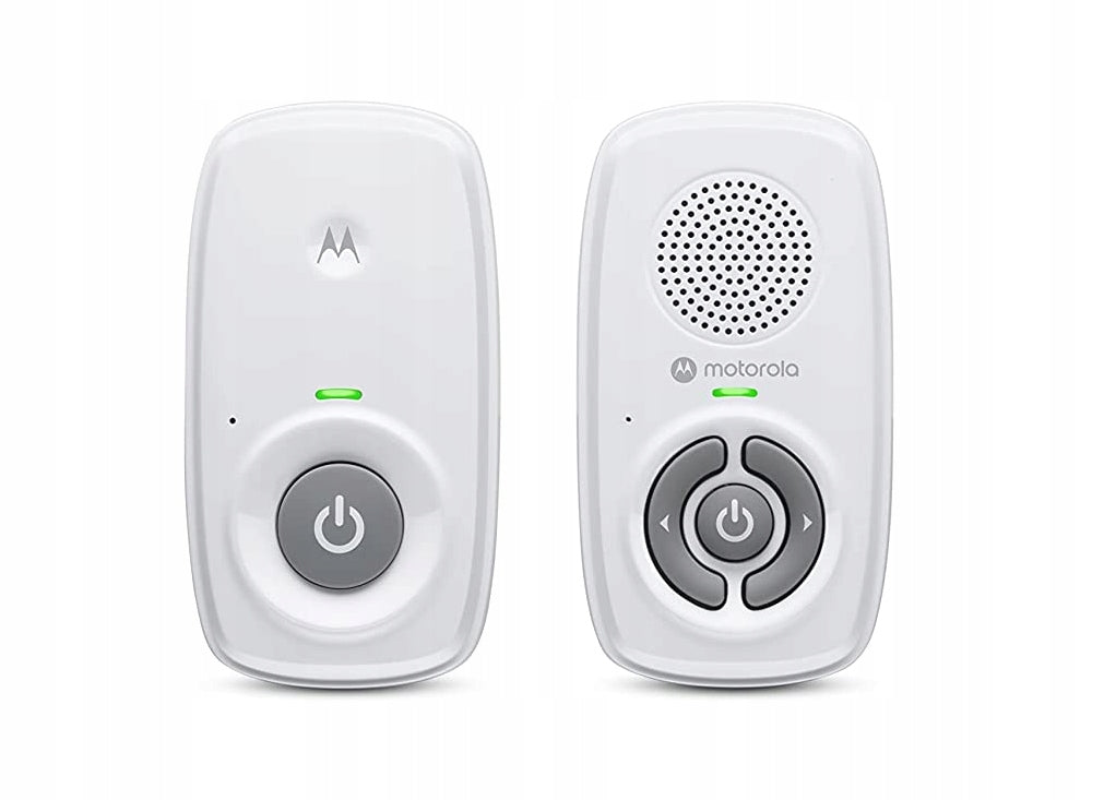 MOTOROLA MBP21 cyfrowa niania elektroniczna DECT 2, biała, zestaw z nadajnikiem i odbiornikiem