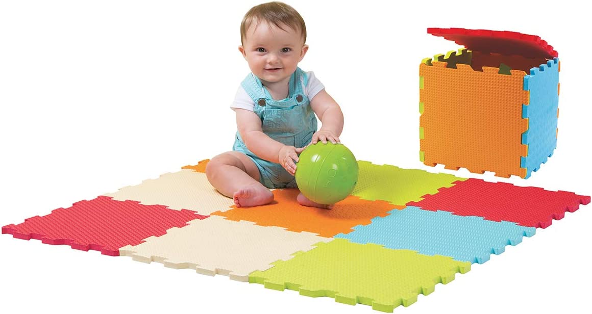 LUDI mata składana puzzle SENSORYCZNE 90x90 – zdjęcie produktu 5