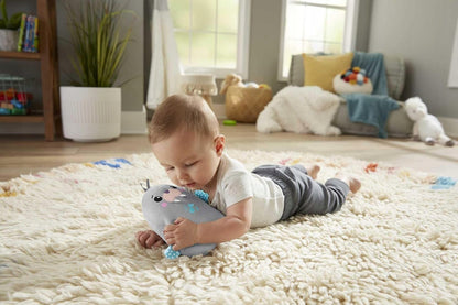 FISHER-PRICE Chill Vibes plyšová hračka s melodiemi a vibracemi MROŽ 17 cm