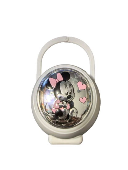 VALENTI Disney Minnie pacifier case + chain