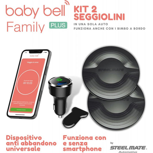 BABY BELL czujnik nacisku podkładka do fotelika samochodowego BLUETOOTH x2 – zdjęcie produktu 2