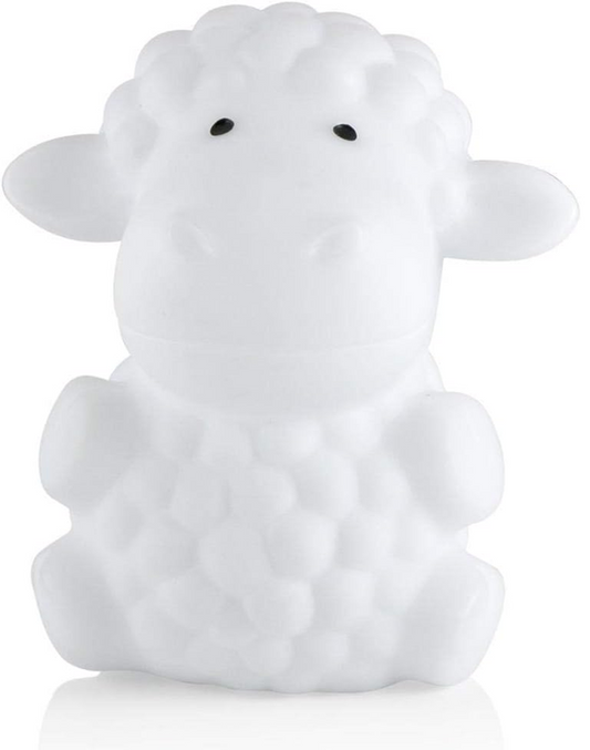 MINILAND Night Sheep noční lampička LED 5 barev 12,5 cm