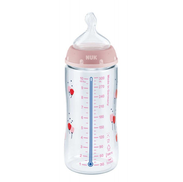 NUK First Choice+ fles 300 ml 6-18 m speen M
