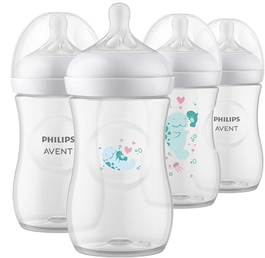 PHILIPS AVENT Natural RESPONSE fles 260 ml 1m+ x4
