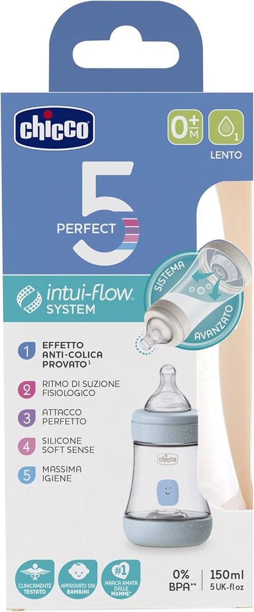 CHICCO biberon Perfect5 0m+ 150ml