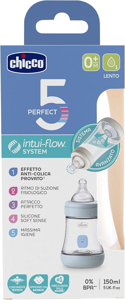 CHICCO biberon Perfect5 0m+ 150ml