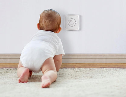 ADLERSFELD zabezpieczenie przed dziećmi do gniazd elektrycznych x1, białe zabezpieczenie gniazdka