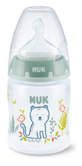 NUK First Choice+ FLES 150 ml 0-6 m temperatuuraanduiding