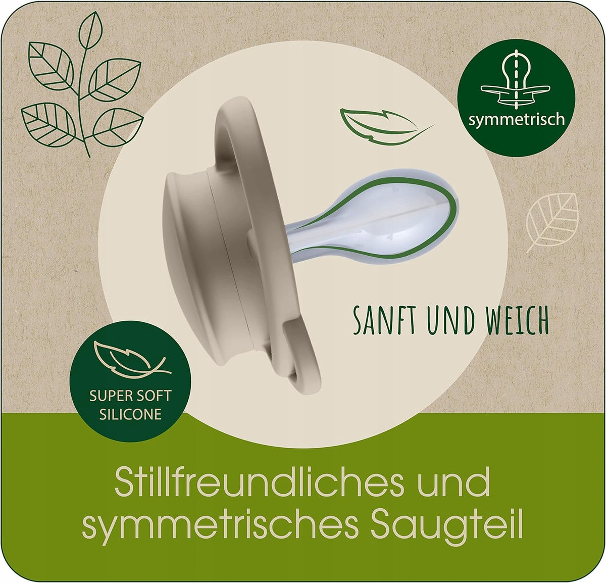 NIP My Butterfly GREEN Beruhigungsschnuller 2er-Pack, 16–32 Monate – Produktfoto 3