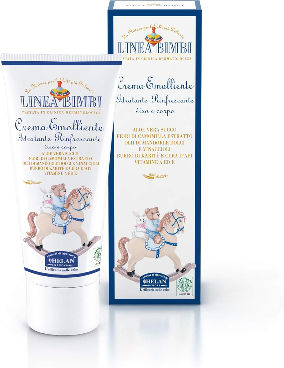 HELAN Linea Bimbi set cura del bambino SHAMPOO CREME POLVERE SALVIETTINE