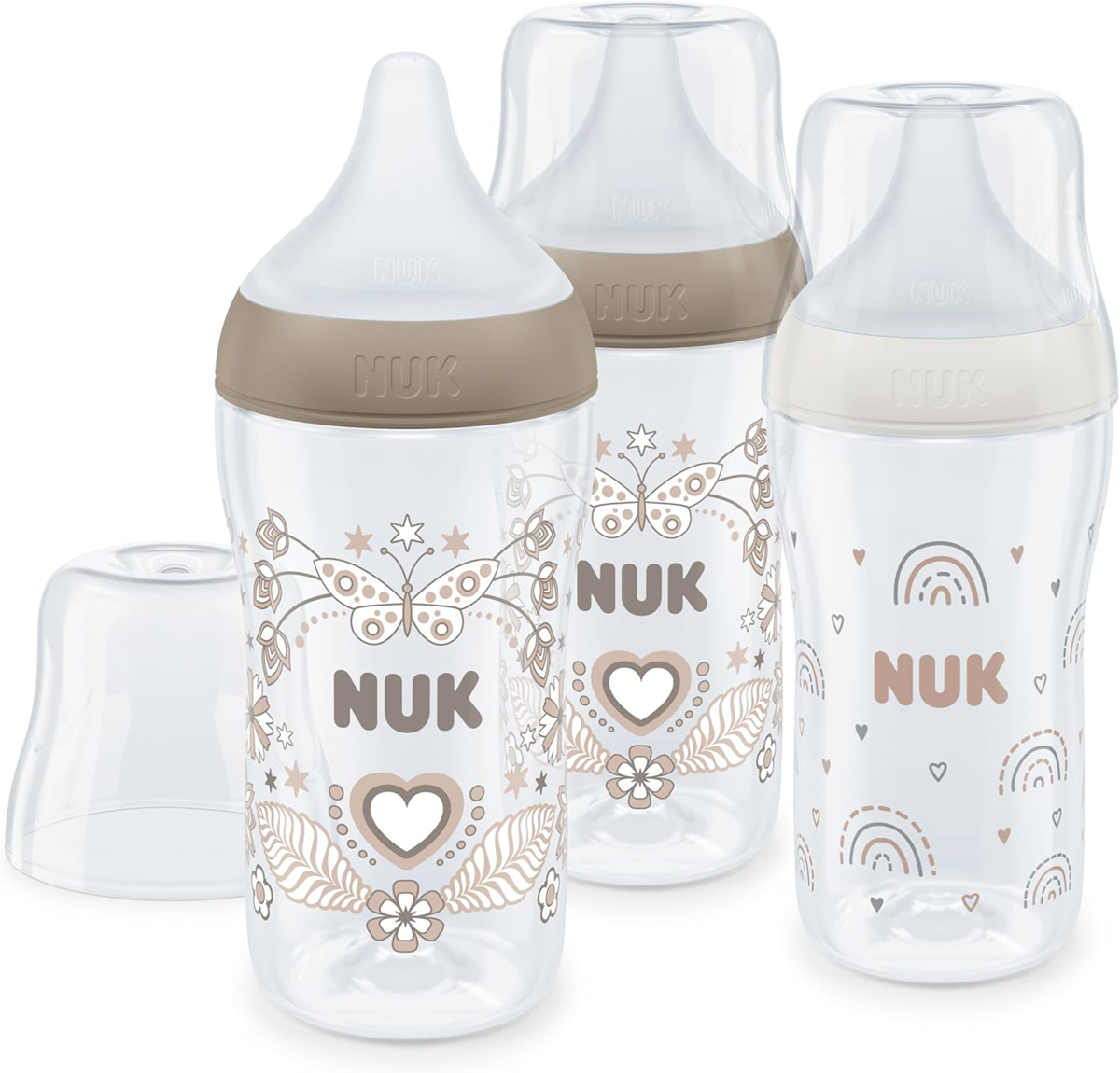 NUK Perfect Match set start biberon 260ml x3