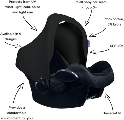 DOOKY HOODY husă parasolar pentru scaun auto gr0
