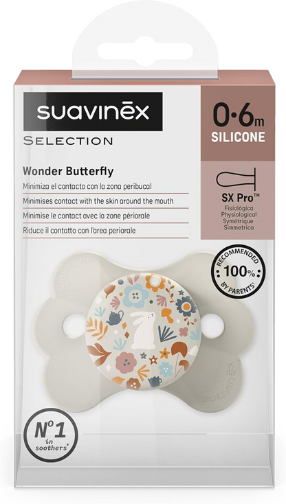 SUAVINEX suzetă SELECTION SX PRO silicon 0-6m