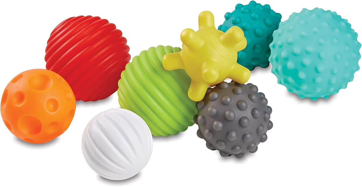 INFANTINO Senso' Balls, Blocks & Buddies sensory toys 20 pieces