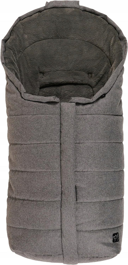 KAISER Ella saco polar para silla de coche invierno gris