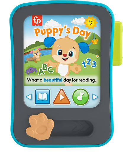 FISHER-PRICE JFK28 lettore di storie della Cagnolina Studiosa in 3 lingue