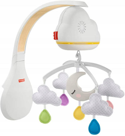 FISHER PRICE karusel med støjsensor, lampe "O