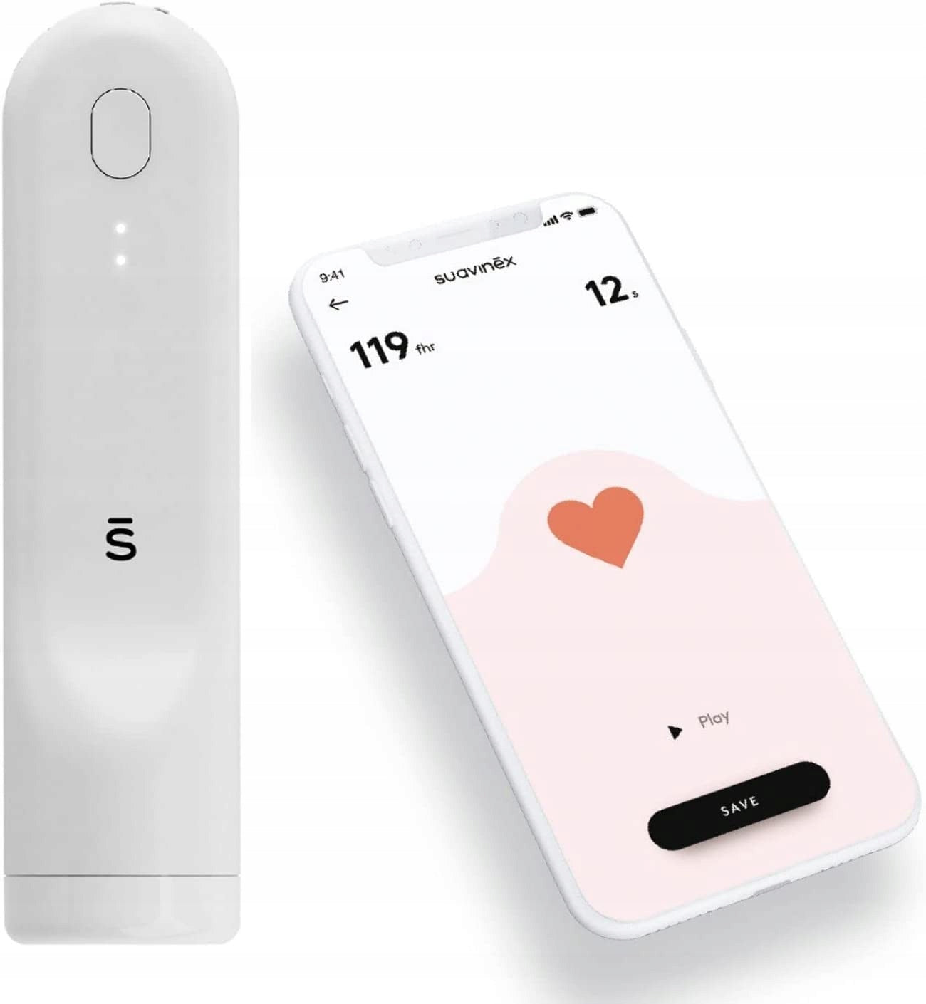SUAVINEX detektor tętna płodu BLUETOOTH – zdjęcie produktu 3