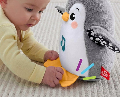 FISHER-PRICE HNC10 houpající se tučňák s melodiemi 21 cm