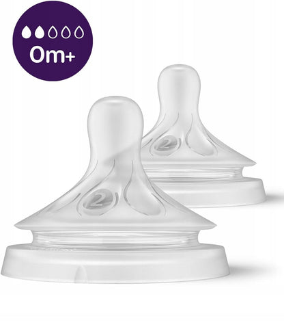PHILIPS AVENT Natural RESPONSE tettarelle per biberon 0m+ x2