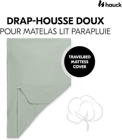 HAUCK Travel Bed cearșaf de protecție pentru saltea 120x60