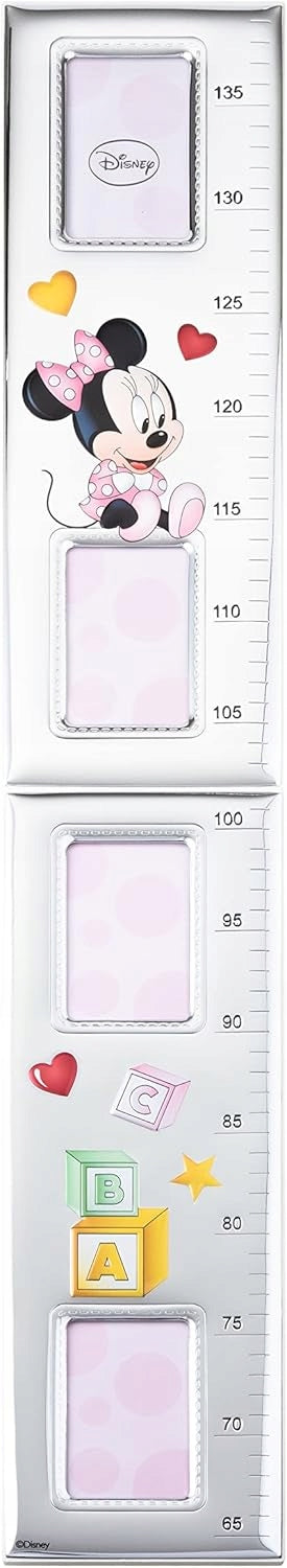 VALENTI Disney Minnie metro di crescita in argento e legno 140 cm