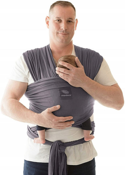 MANDUCA SLING fular portabebés ergonómico para bebés ajustable de algodón