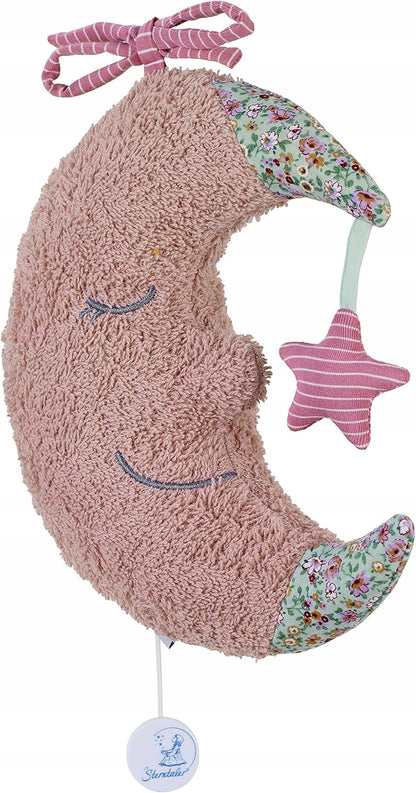 STERNTALER zenélő plüss hold alakú függőjáték 20 cm