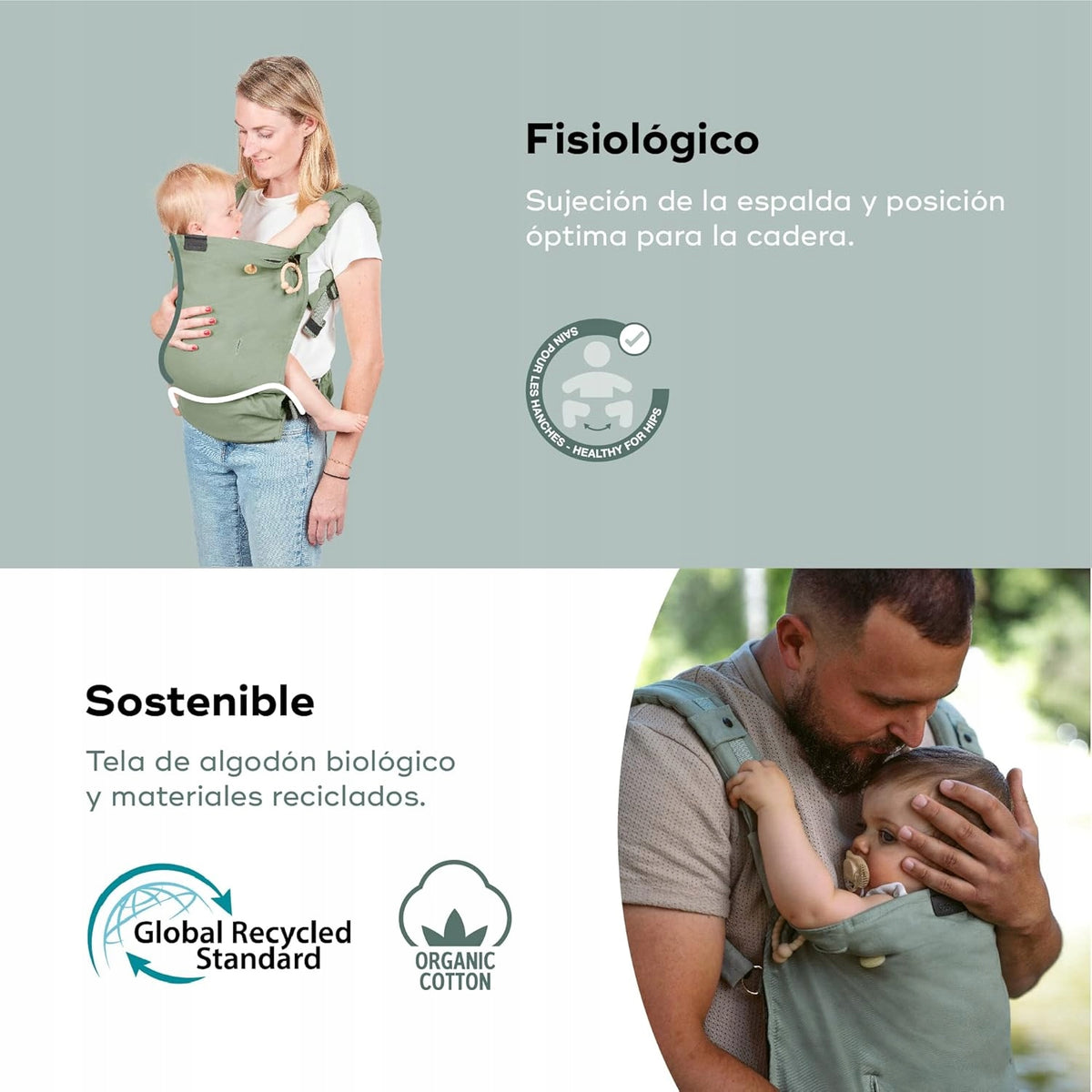 BABYMOOV MOOV&BOOST nosidełko ergonomiczne podwyższenie 2w1 – zdjęcie produktu 6
