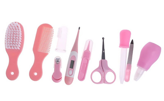 BABY CARE KIT zestaw do pielęgnacji dziecka 10 elementów