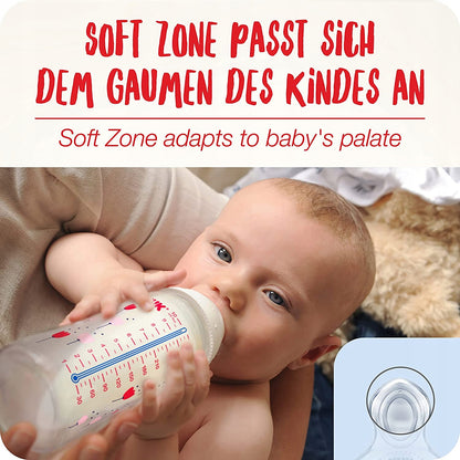 NUK No Colic flessenset 3x 300 ml 0-6