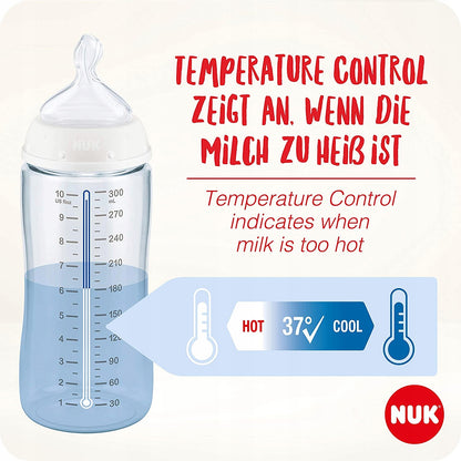 NUK No Colic σετ μπιμπερό 3x 300 ml 0-6