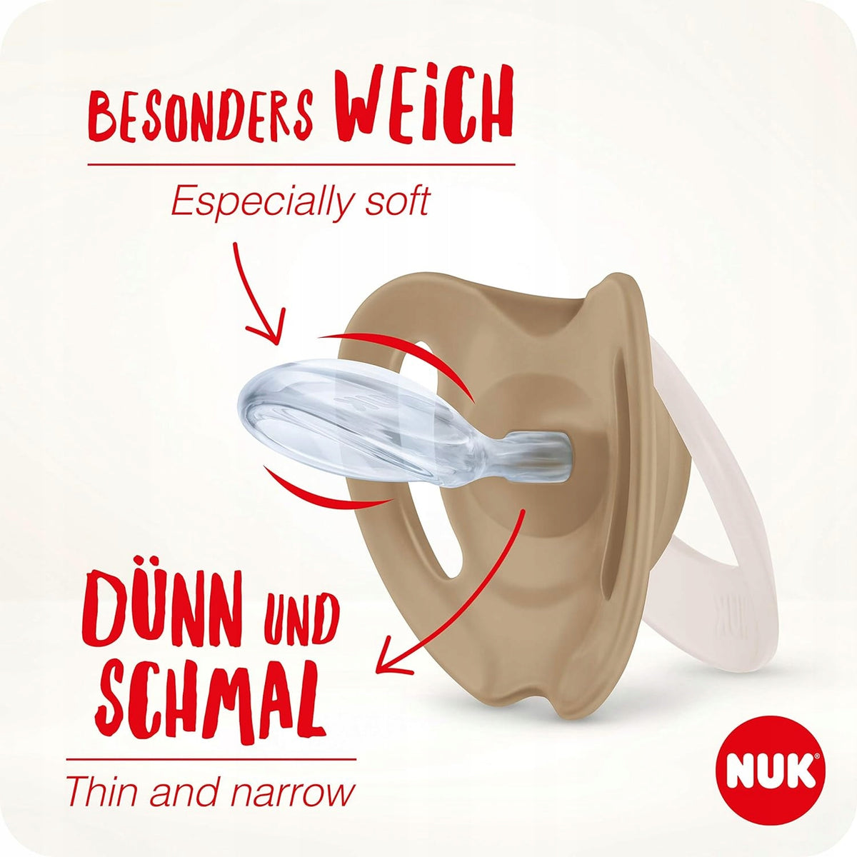 NUK Genius Beruhigungssauger x2 18-36 Monate