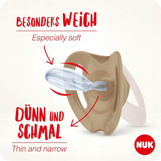 NUK Genius sutte x2 18-36 mdr.