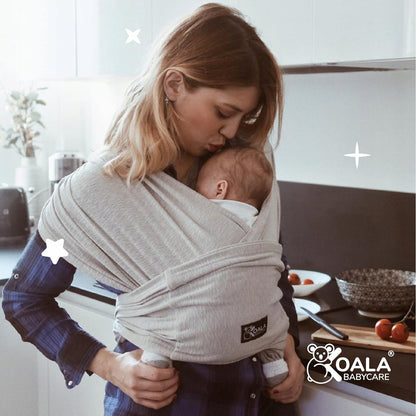 KOALA BABYCARE eșarfă pentru purtat copilul 2 în 1