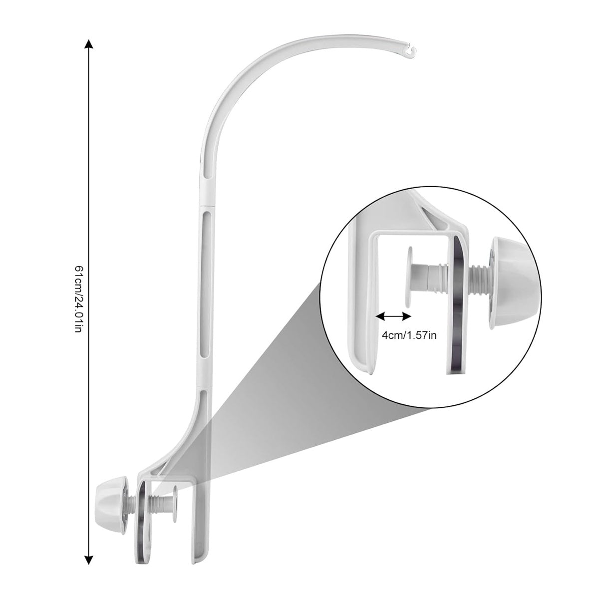 DELAMIYA karrouselhouder voor ledikant 61 cm