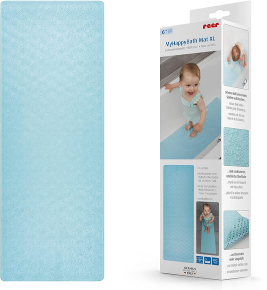 REER MyHappyBath XXL tappetino antiscivolo per vasca da bagno e doccia 36x97 cm
