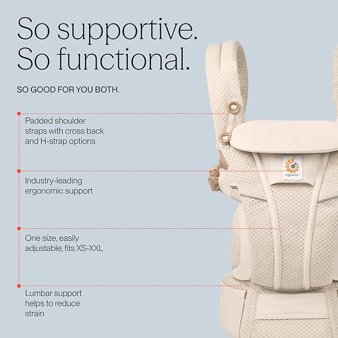ERGOBABY OMNI BREEZE nosidełko ergonomiczne