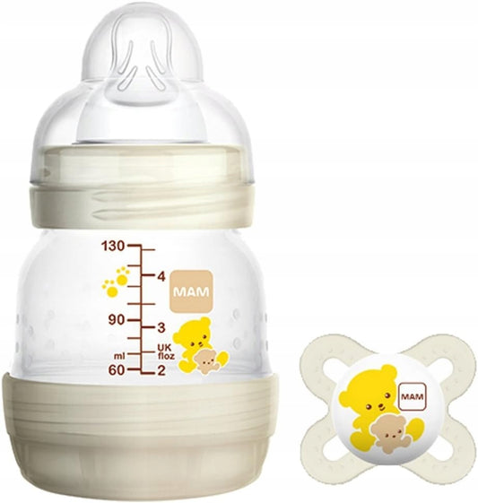 MAM Easy Start butelka antykolkowa 130ml + smoczek