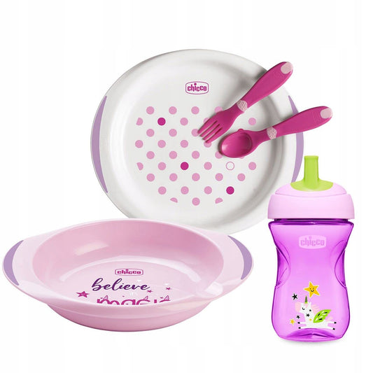 CHICCO Geschenkset Geschirr 5-teilig 12 Monate+