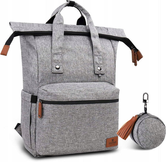 HAFMALL zaino borsa per pannolini e accessori