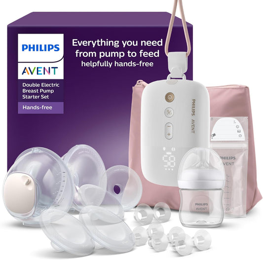 Dvojitá odsávačka mateřského mléka PHILIPS AVENT HANDS-FREE SCD553/11