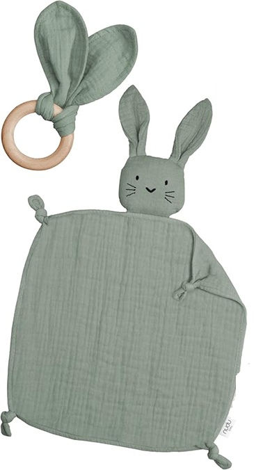 NUDU BABY set de muselina con cojín mordedor KOMFORTER